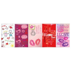 Alla Hjärtans Mjölkchoklad 5-Pack