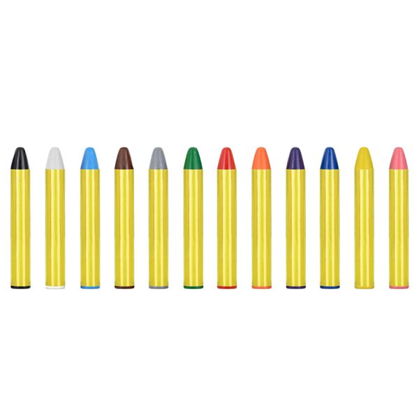 Ansiktskritor 12-pack