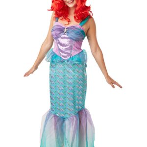 Ariel Lilla Sjöjungfrun Dräkt