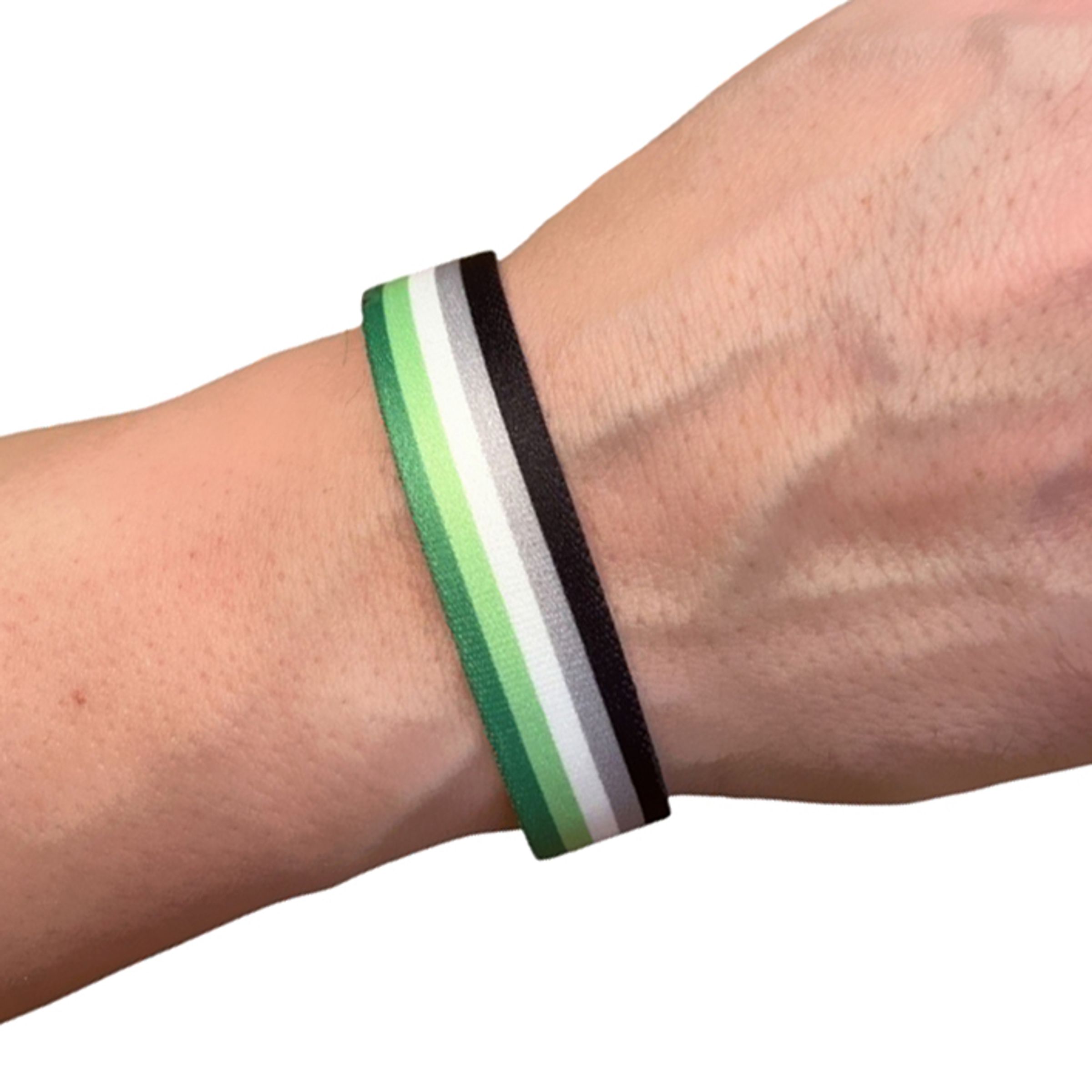 Textilarmband Pride Aromantic