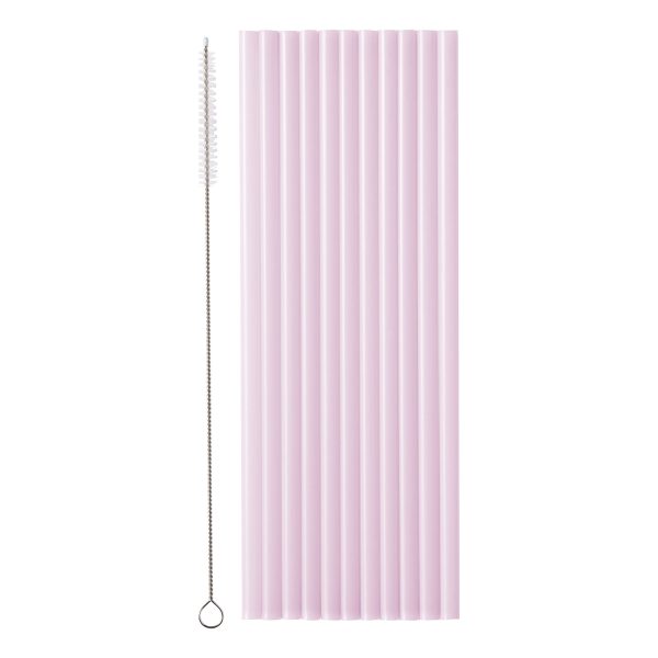 Återanvändbara Sugrör Violet - 12-pack