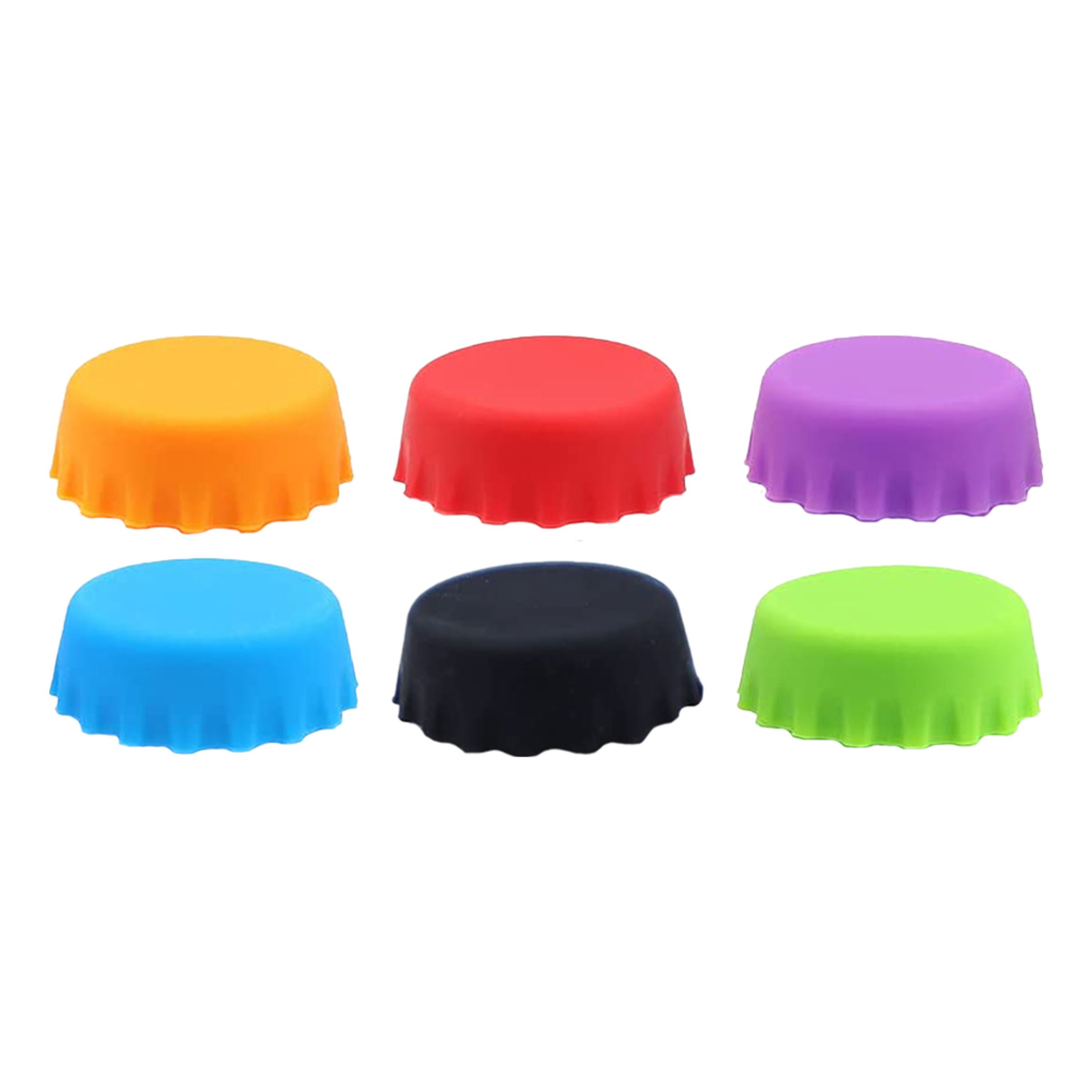 Återförslutningsbara Kapsyler - 6-pack