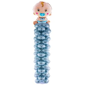 Baby Boy Ballongpelare