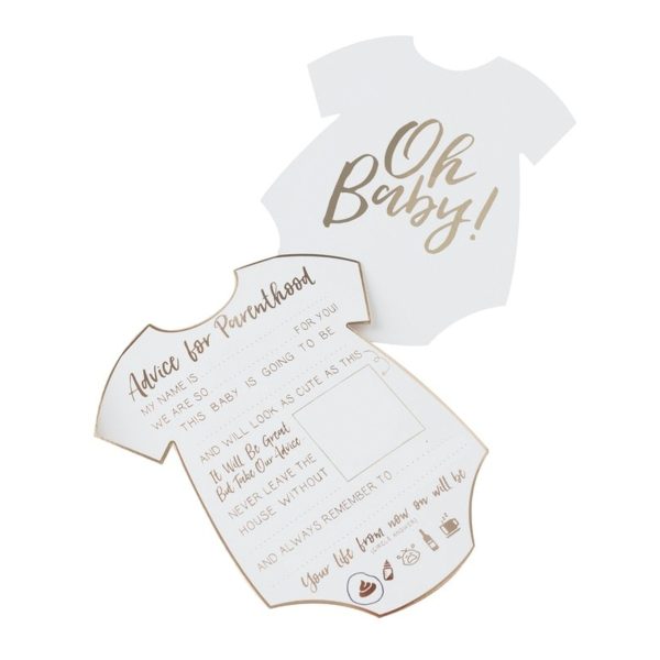 Baby Shower Kort Advice For Parenthood - 10-pack