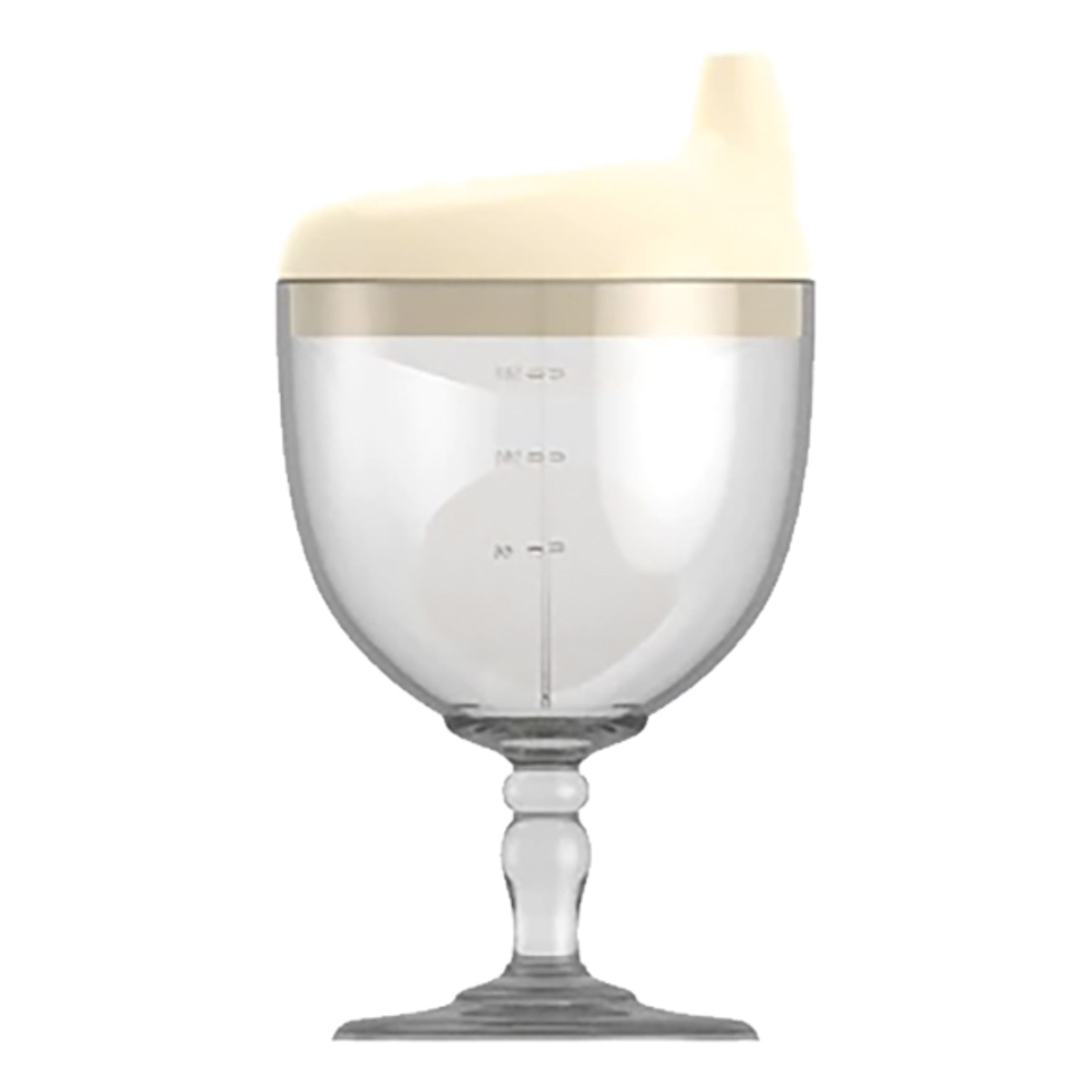 Nappflaska Vinglas för Vuxna - Gul