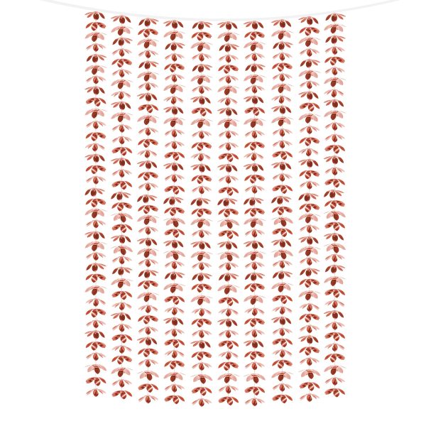 Backdrop Blommor Roséguld