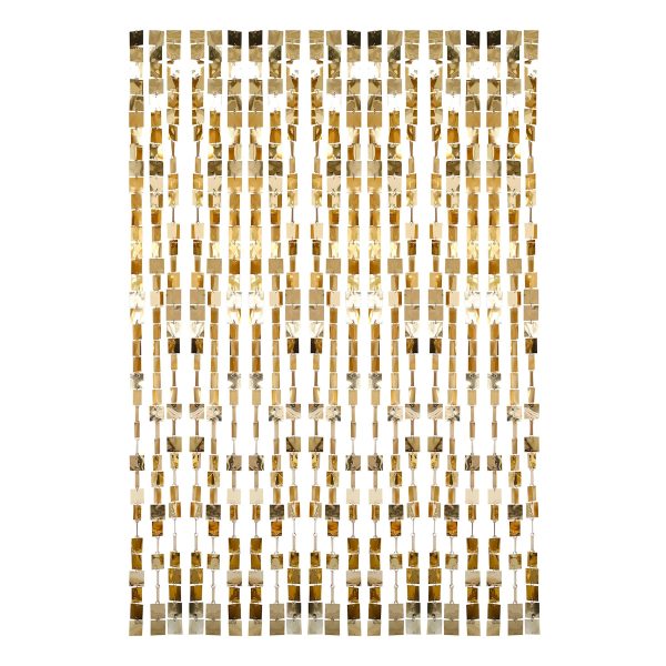 Backdrop Glittervägg i Guld