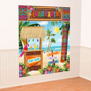 Backdrop Luau Party
