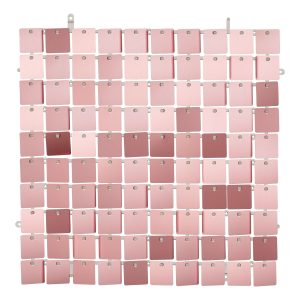 Backdrop Paljettpanel Roséguld