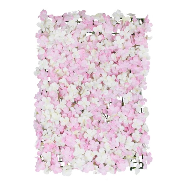 Backdrop Ställning Blommor Vit/Rosa