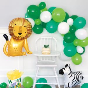 Ballongbåge Grön/Vit