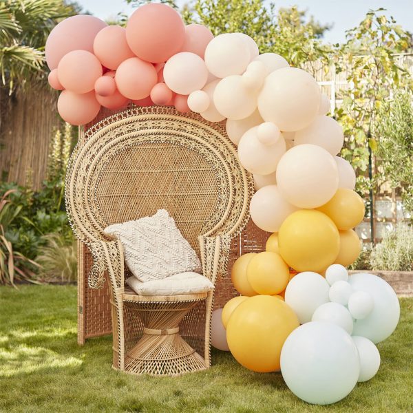Ballongbåge Kit Matt Pastell