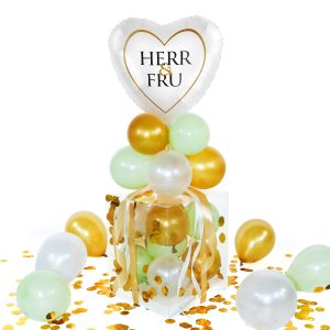 Ballongbox Herr & Fru