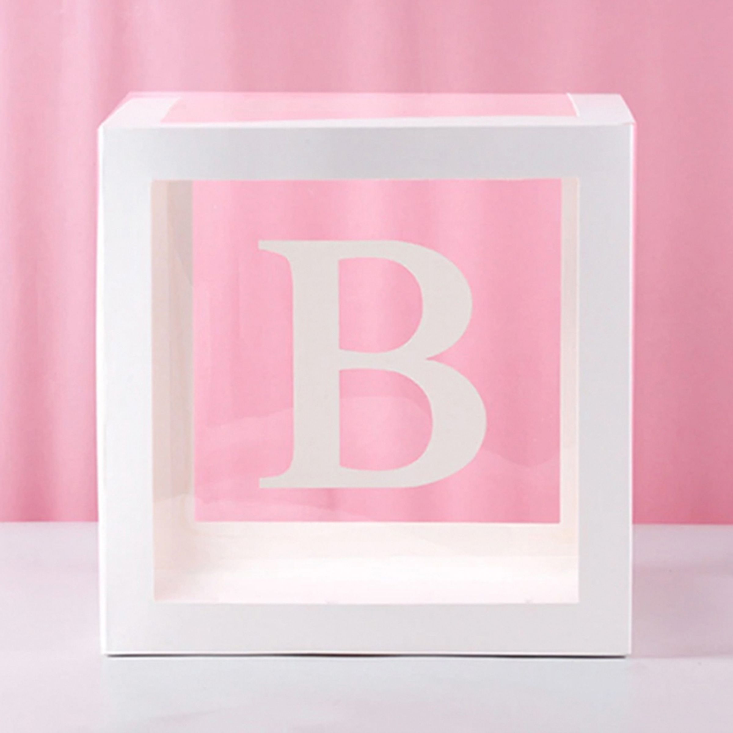 Ballongbox med Bokstav - Bokstav B