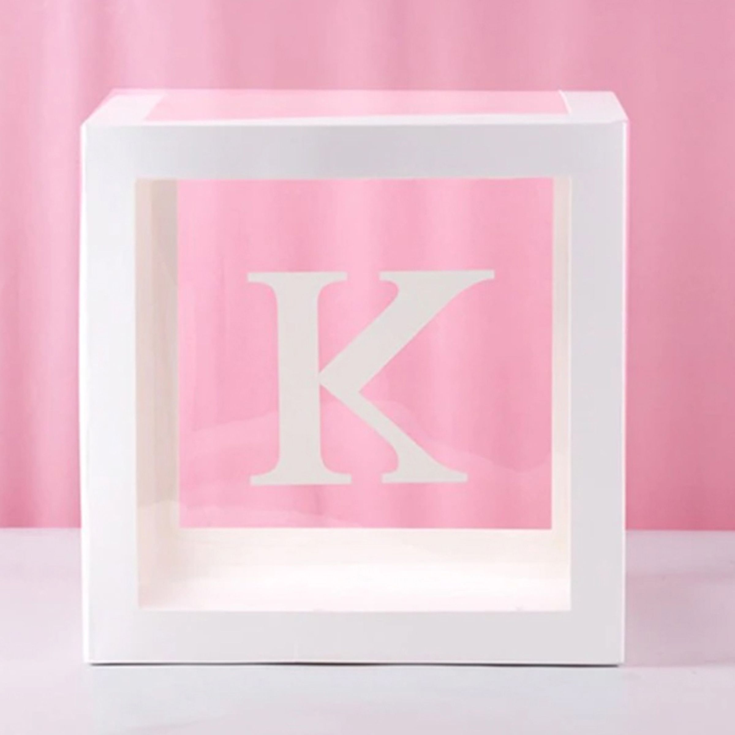 Ballongbox med Bokstav - Bokstav K