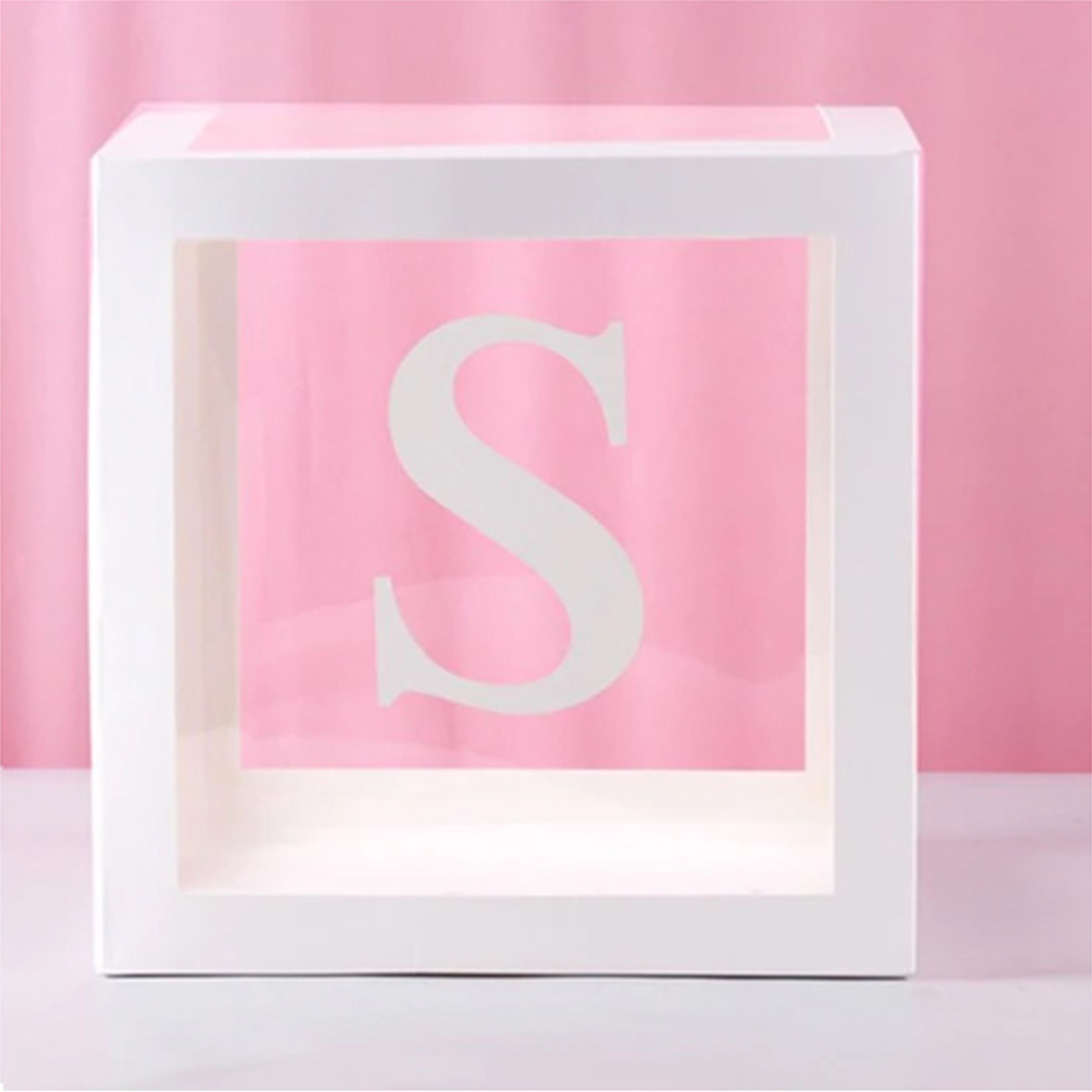 Ballongbox med Bokstav - Bokstav S