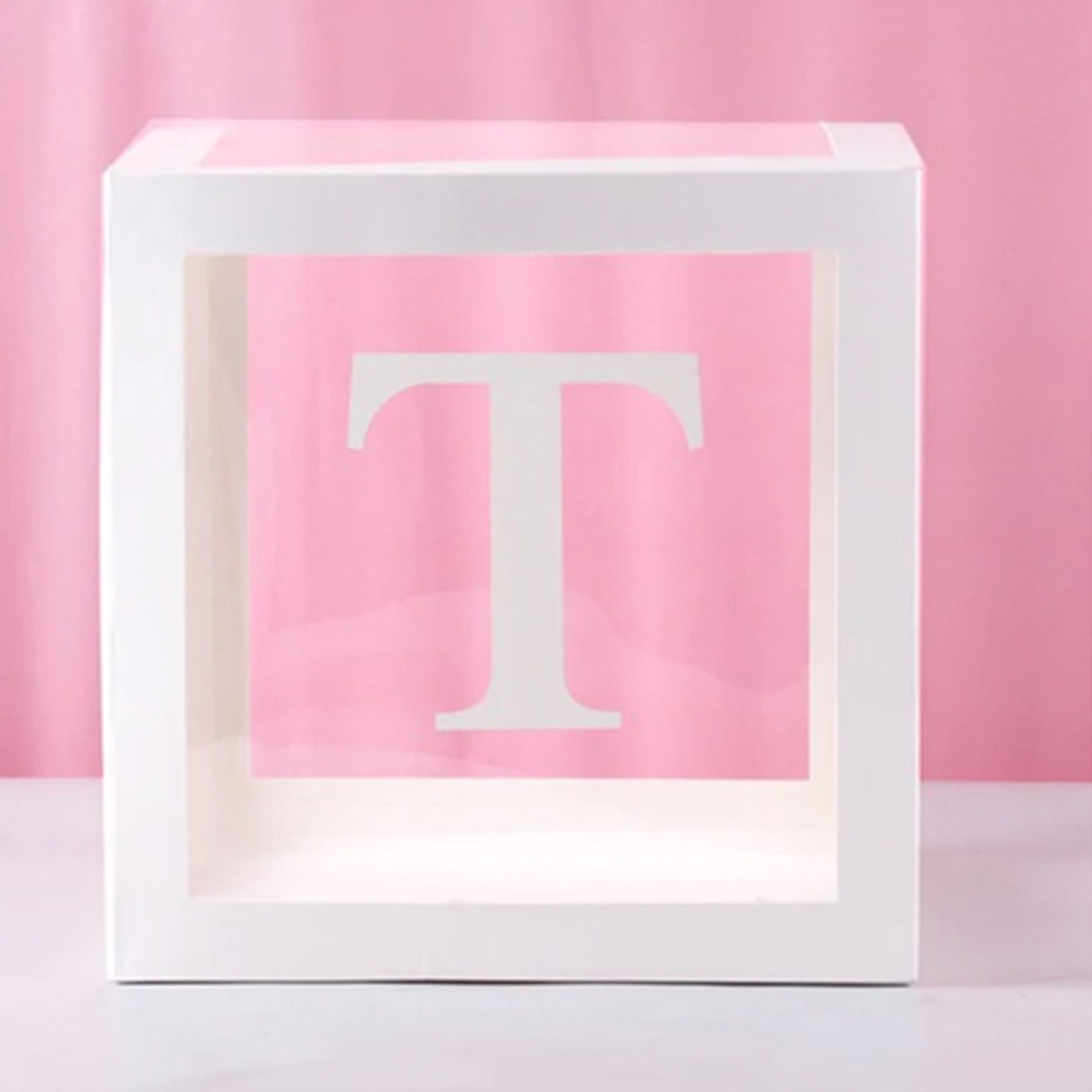 Ballongbox med Bokstav - Bokstav T