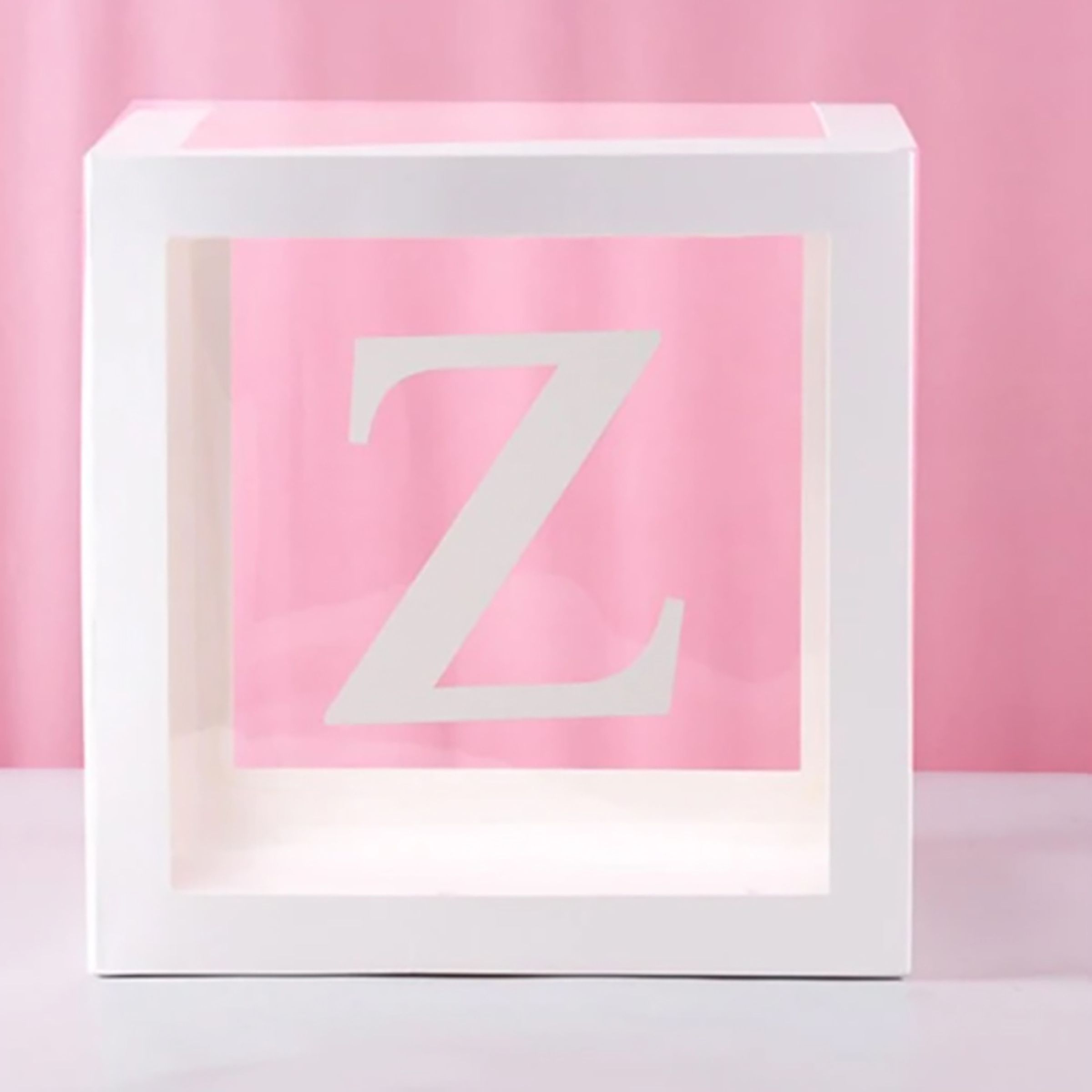 Ballongbox med Bokstav - Bokstav Z