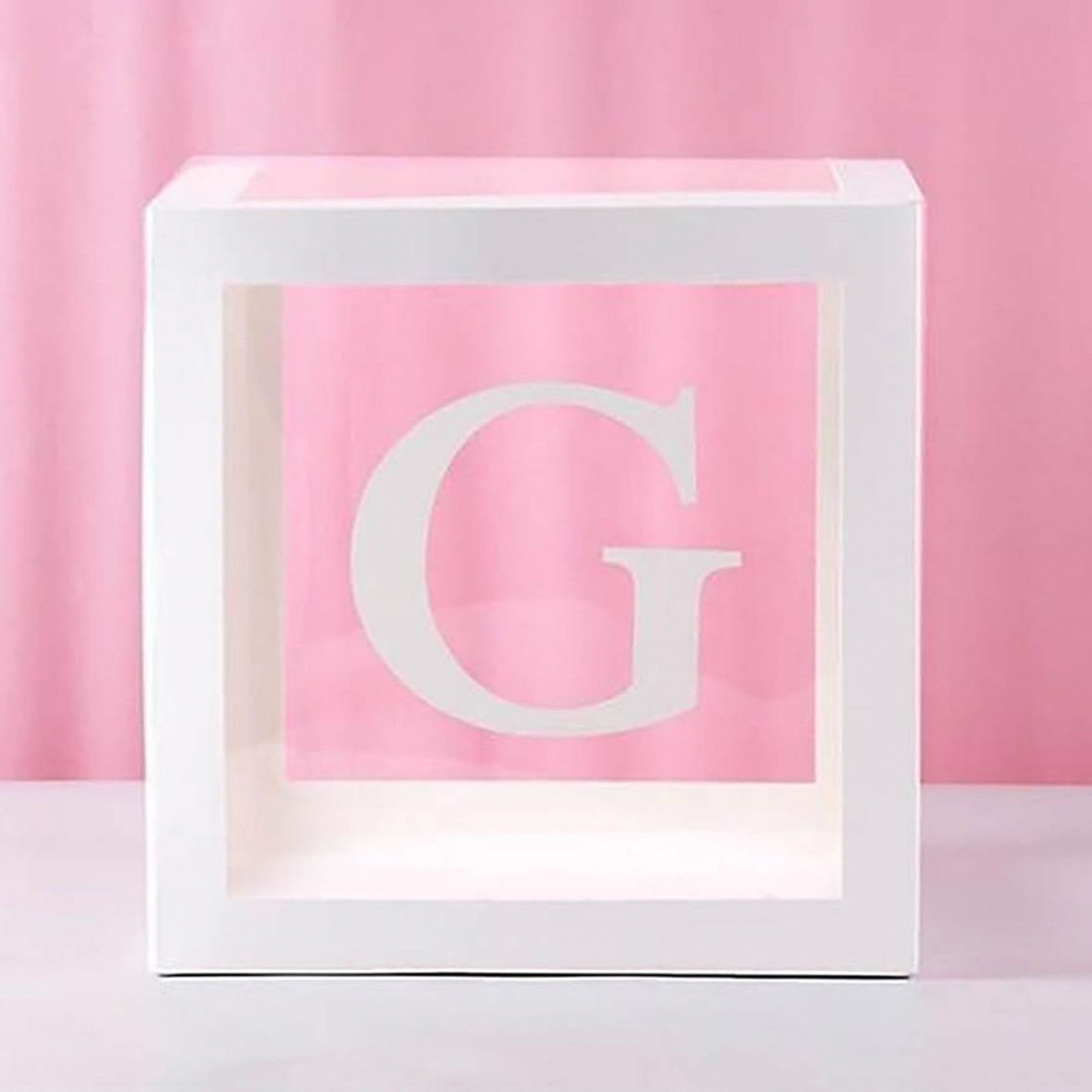 Ballongbox med Bokstav - Bokstav G