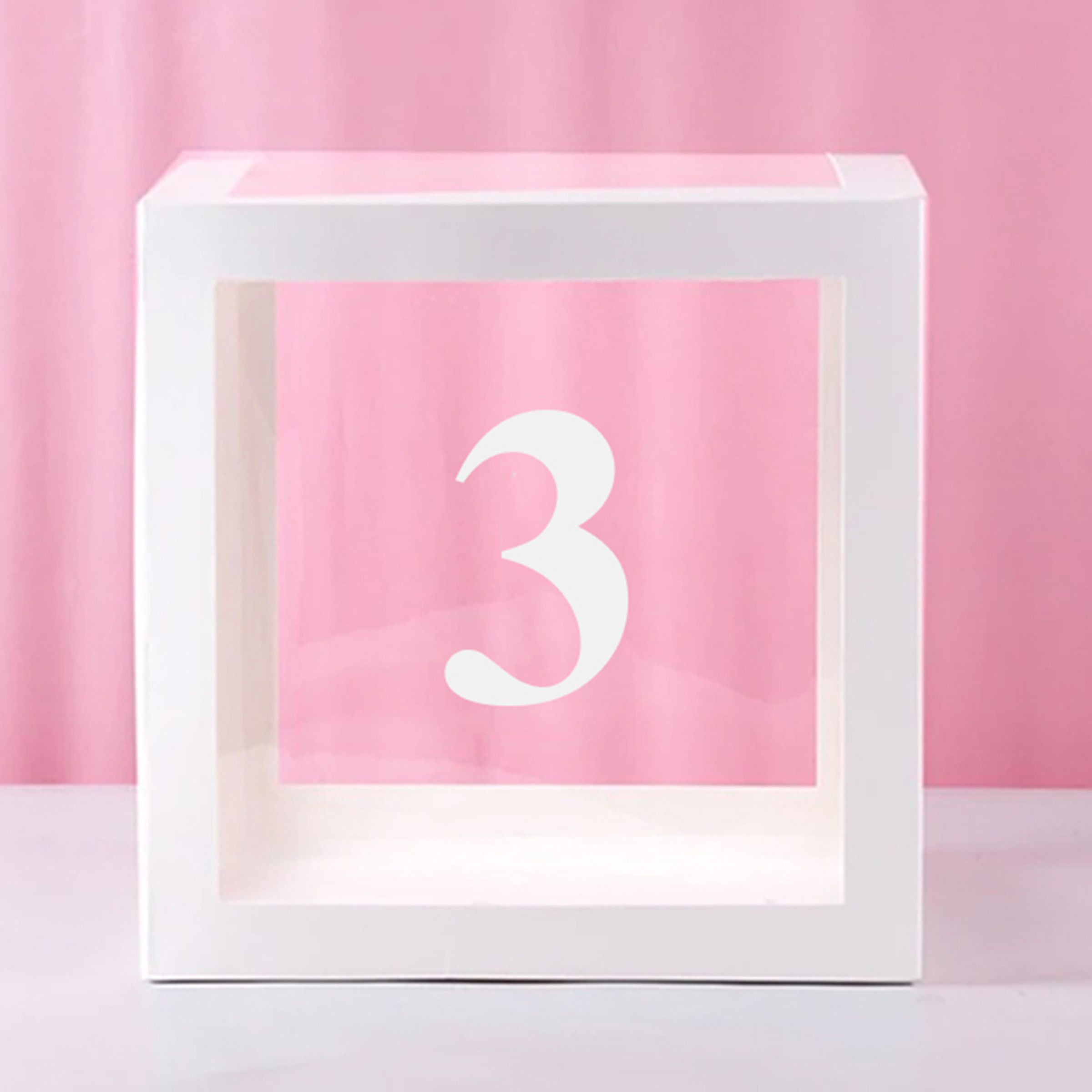 Ballongbox med Siffra - Siffra 3