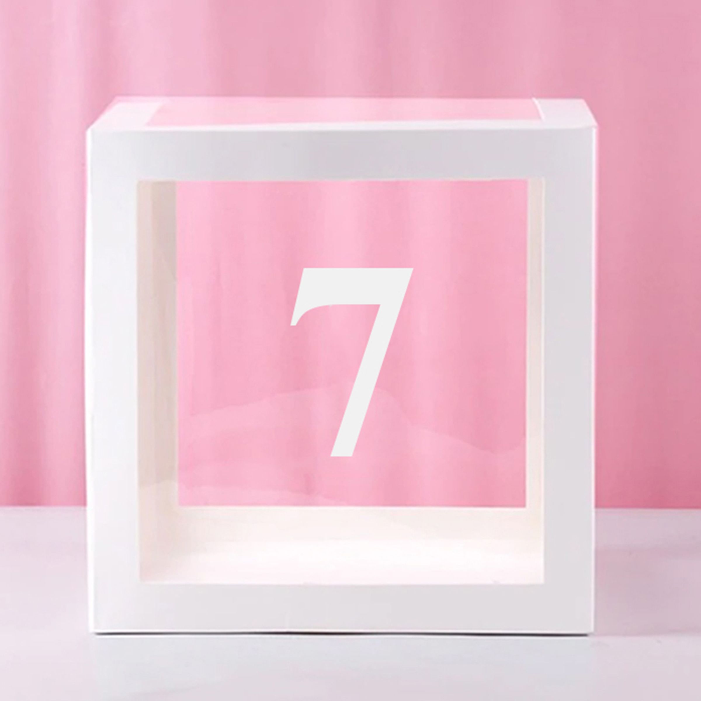 Ballongbox med Siffra - Siffra 7