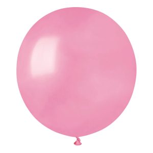 Ballonger Rosa Runda Stora - 50-pack