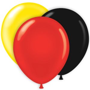 Ballongkombo Röd/Svart/Ljusgul