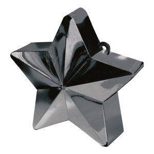 Ballongtyngd Stjärna Svart