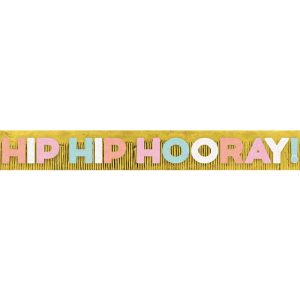 Banderoll Hip Hip Hooray