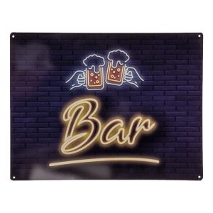 Bar Skylt i Metall