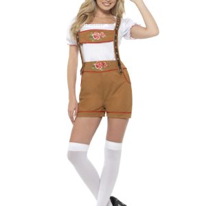 Beer Girl Lederhosen Dräkt
