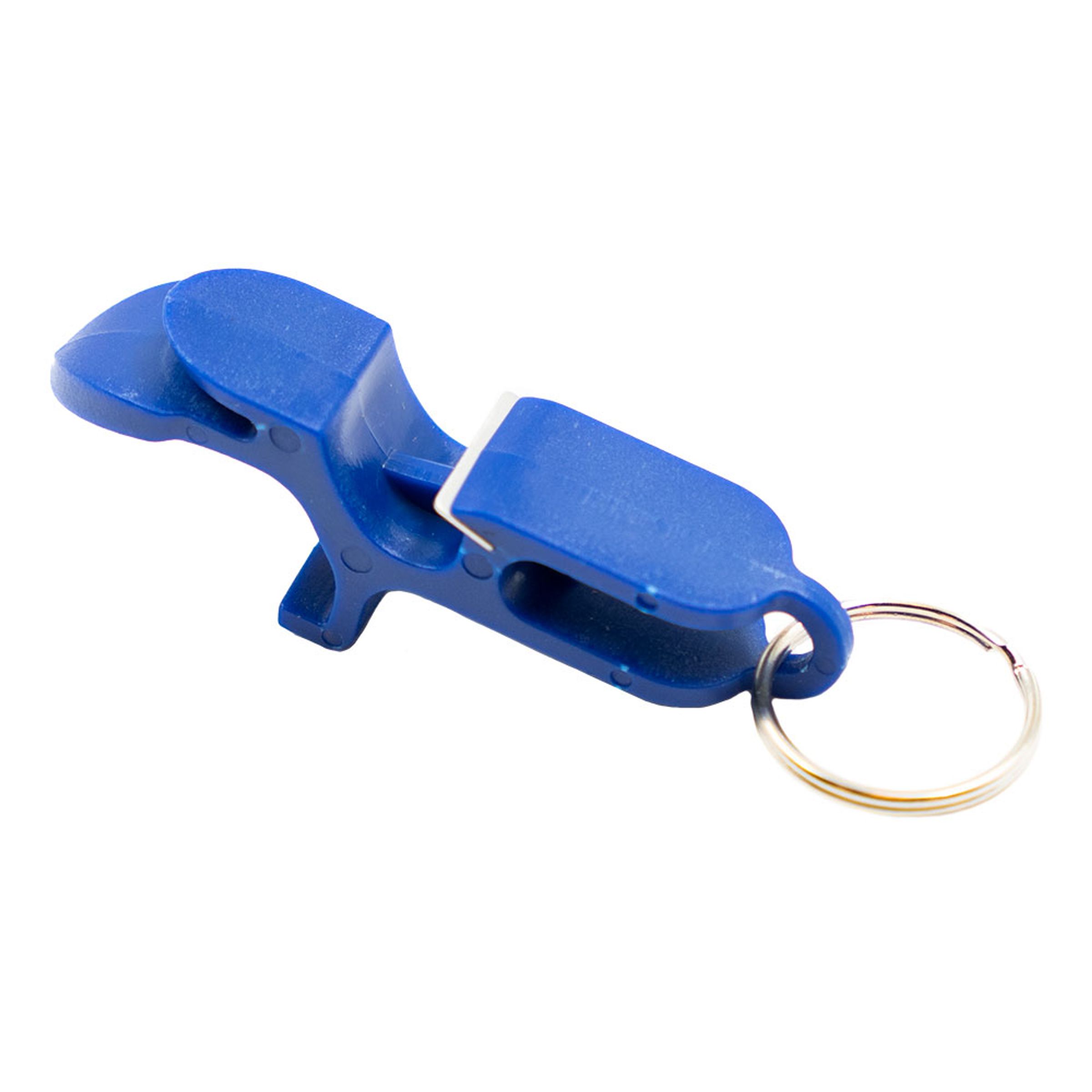 Shotgun Kapsylöppnare på Nyckelring - Blå