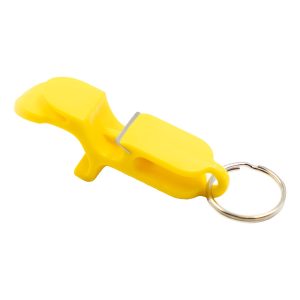 Shotgun Kapsylöppnare på Nyckelring - Gul