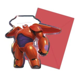 Big Hero 6 Inbjudningskort