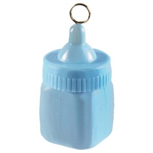 Blå Bebisflaska Ballongvikt