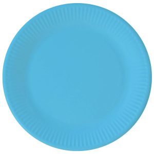 Blåa Pappassietter Solid Color