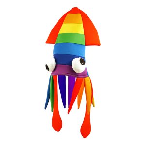 Bläckfisk Regnbåge Hatt - One size