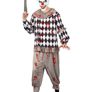 Blodig Clown Maskeraddräkt