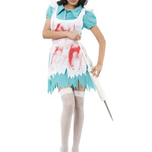 Blodig Sjuksköterska Maskeraddräkt