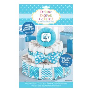 Blöjtårta Dekorationsset Blå