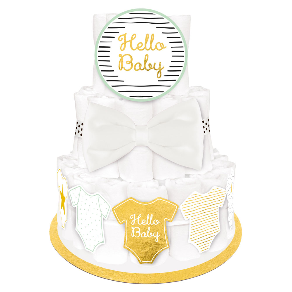 Blöjtårta Hello Baby