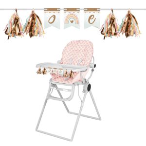 Boho Rainbow One Dekoration till Barnstol