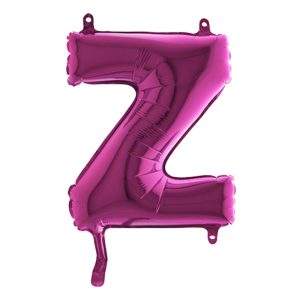 Bokstavsballong Mini Rosa - Bokstav Z