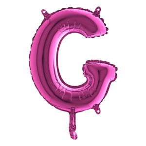 Bokstavsballong Mini Rosa - Bokstav G