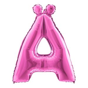 Bokstavsballong Rosa - Bokstav Ä