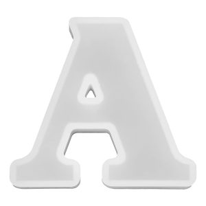 Bokstavsform i Silikon - Bokstav A