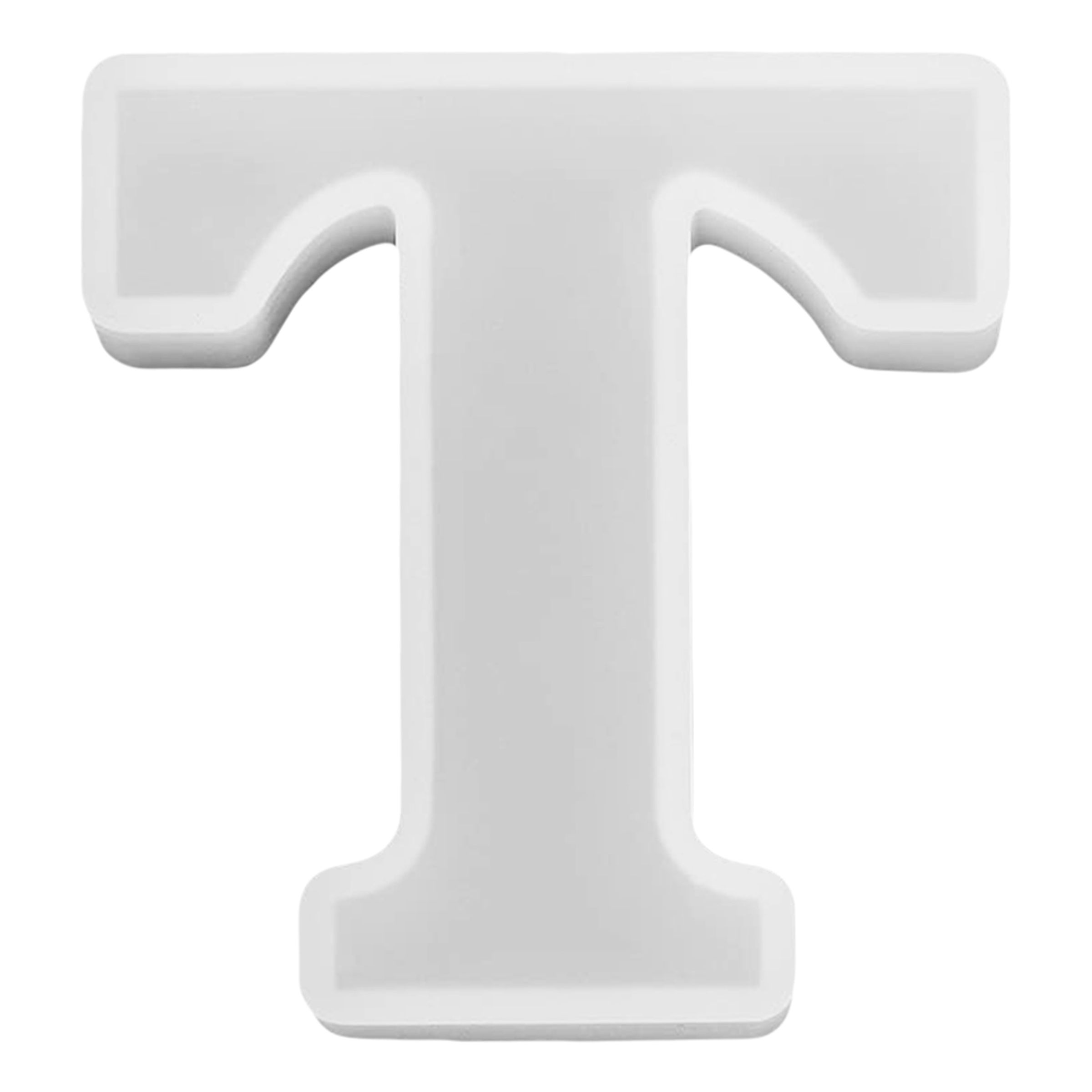 Bokstavsform i Silikon - Bokstav T