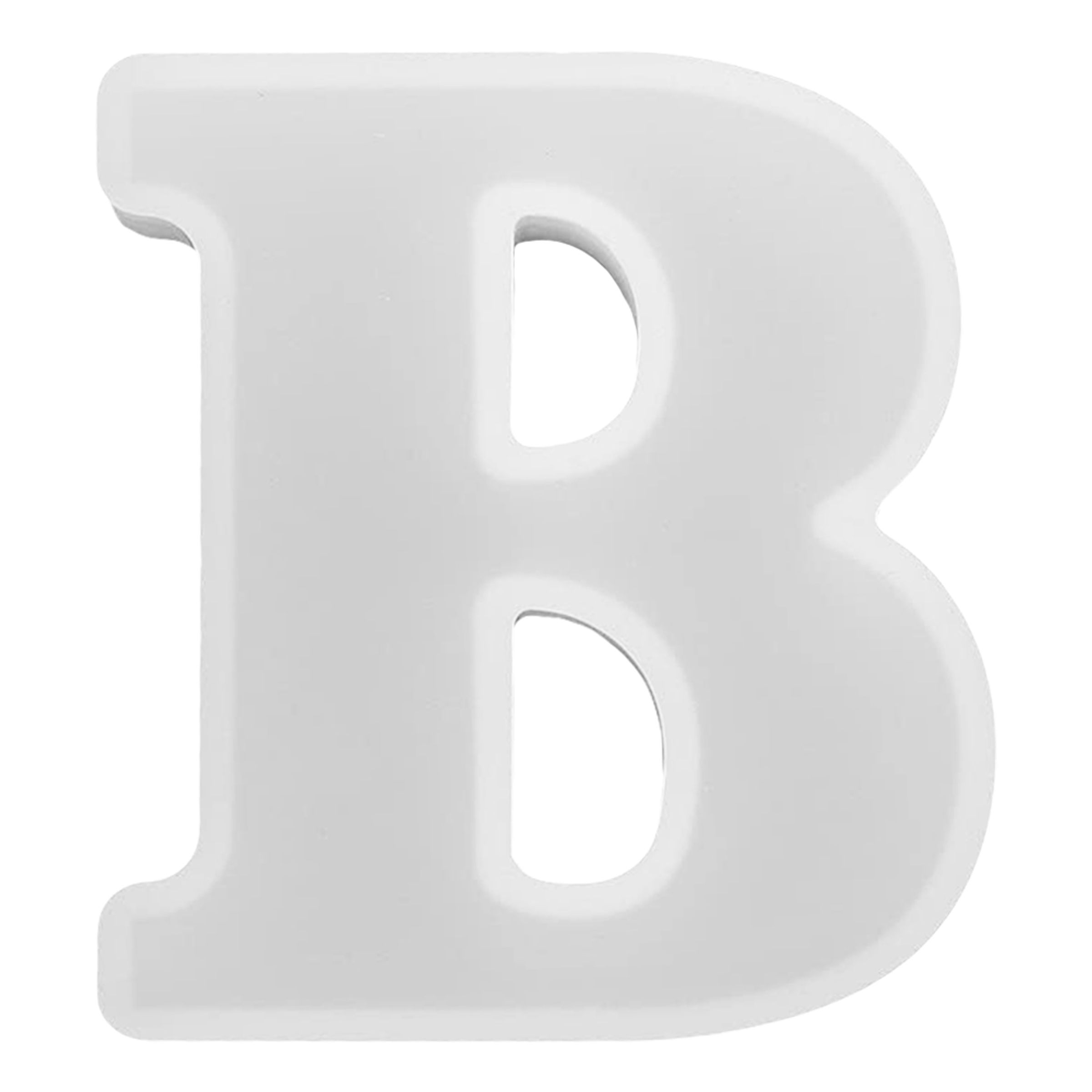 Bokstavsform i Silikon - Bokstav B