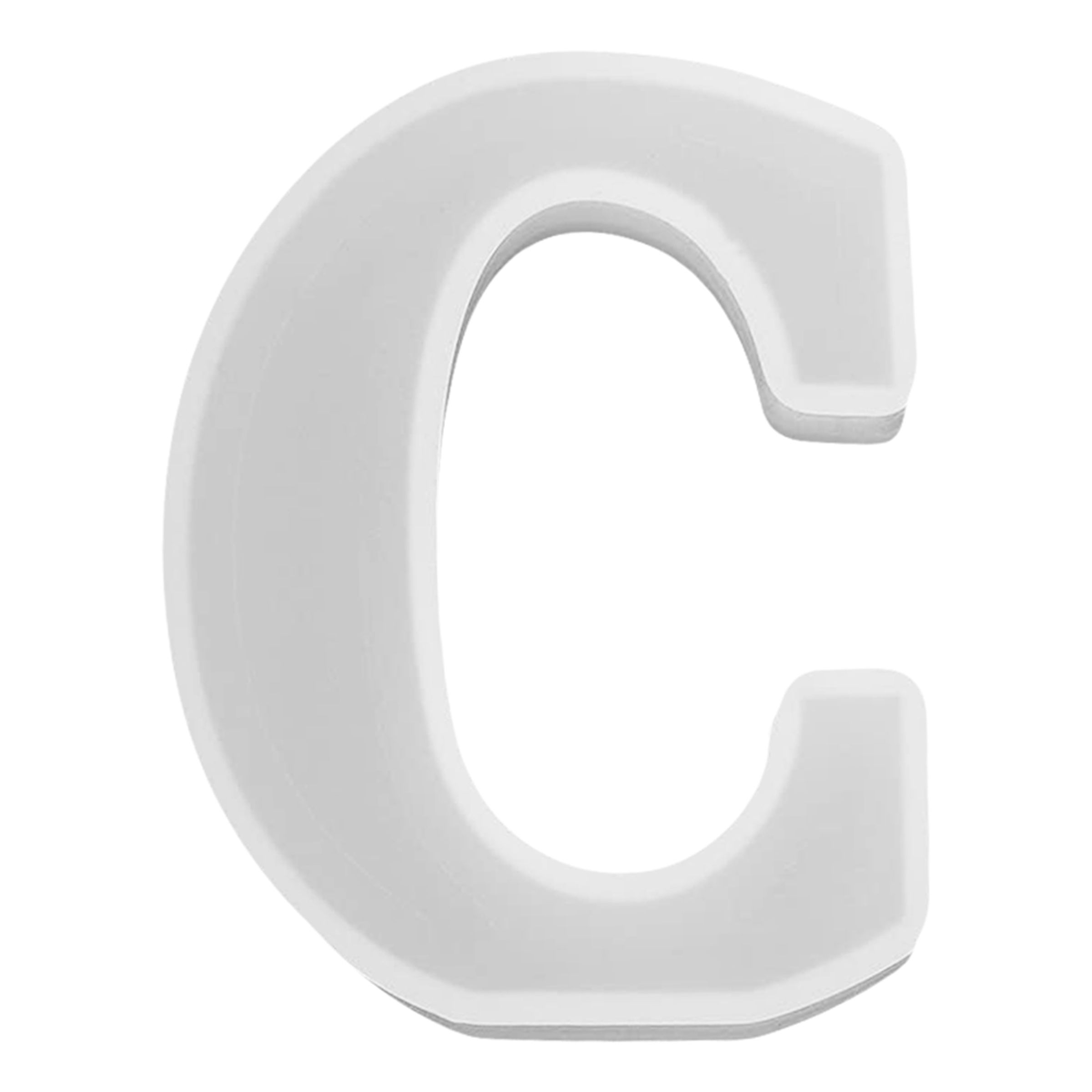 Bokstavsform i Silikon - Bokstav C