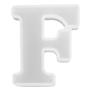 Bokstavsform i Silikon - Bokstav F